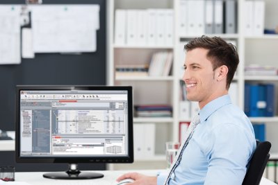 Das Unternehmen COSOBA zeigt seine AVA Software