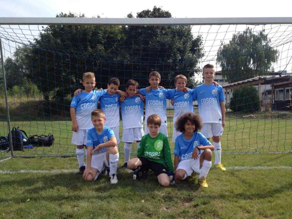 Sponsoring von Trikots der F1 Jugendmannschaft vom FCA Darmstadt 04